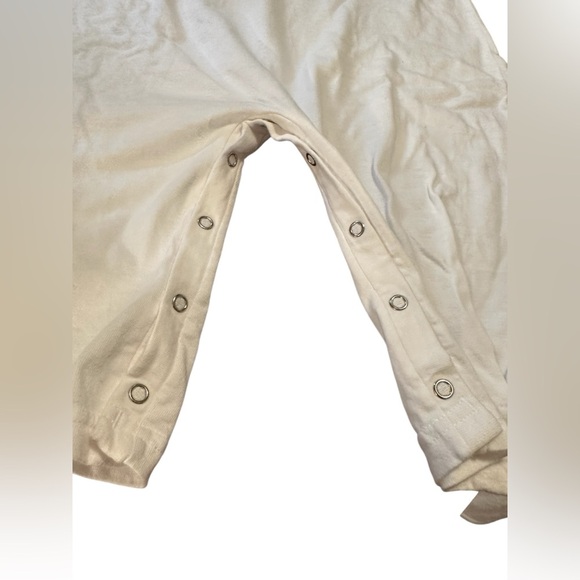 Vintage Baby Gitano White Puff Vinyl Panda Romper 18M One Piece 90's Retro Snap - Picture 5 of 5